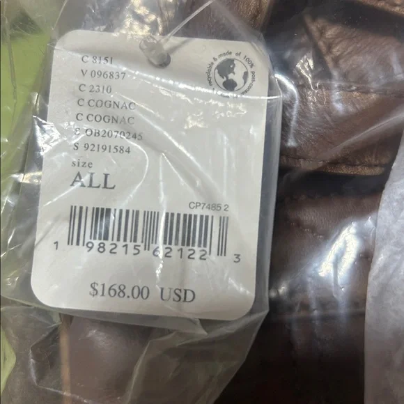 Free People (NWT) Cognac West End backpack - Picture 2 of 8